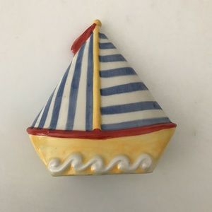 Sailboat Coin Bank